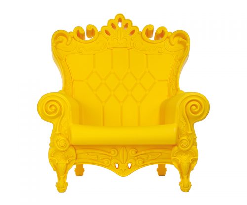 fauteuil-couleur-jaune-mat-little-queen-of-love-slide-design fauteuil-couleur-jaune-mat-little-queen-of-love-slide-design
